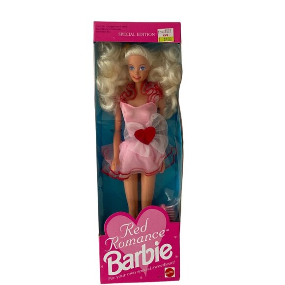 Barbie Red Romance Special Edition 1992 Mattel 3161 NRFB Holiday Doll - Picture 1 of 10